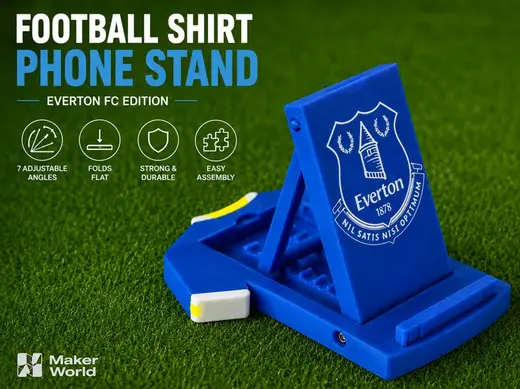 Football Shirt Phone Stand – Everton Edition