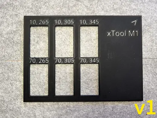 Dog Tag Jig | xTool M1