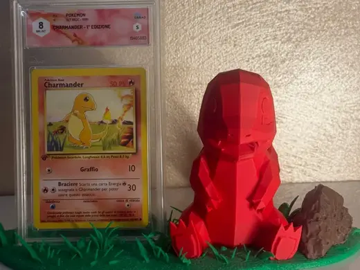 Charmander Display Stand – Modular 3D Print