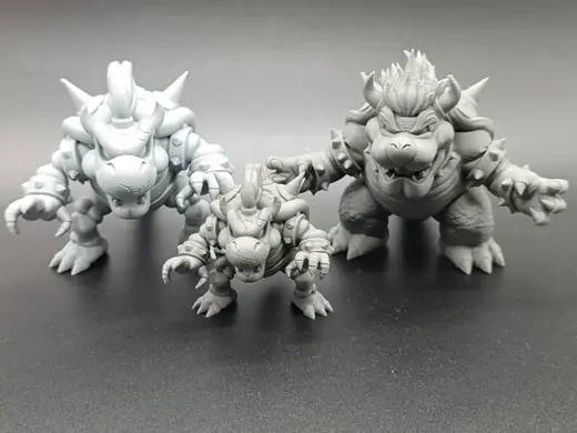 Super Mario Galaxy - Bowser & Dry Bowser