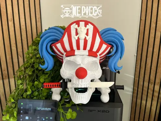 Jolly Roger di Buggy - ONE PIECE