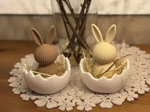 Osterhase in der Eierschale - mehrteilig - no AMS