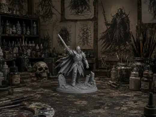 Fantasy Skelett-Krieger
