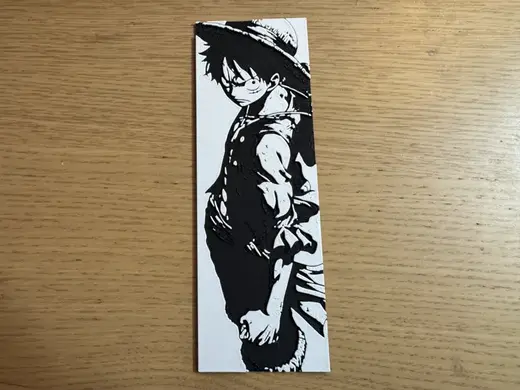 Hueforge luffy one piece