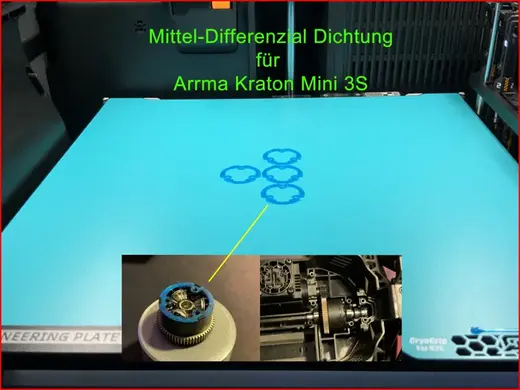 RC Arrma Kraton Mini 3S Bashing Dichtungsring