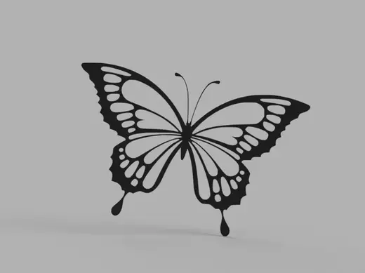 Spicebush Swallowtail Butterfly Wall Art