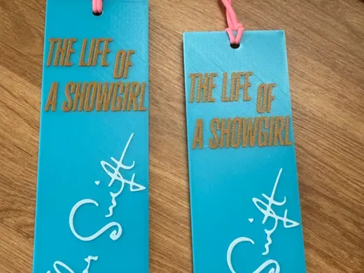 Taylor Swift Life as a Showgirl Bookmark