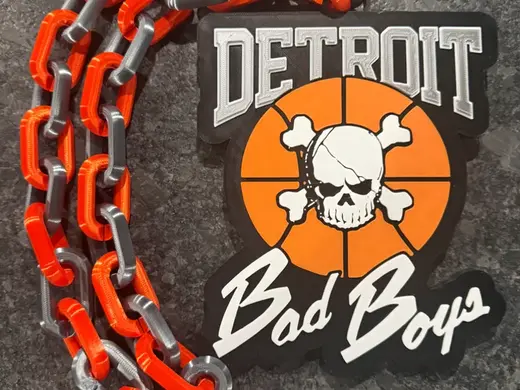 Detroit Bad Boys Turnover Chain