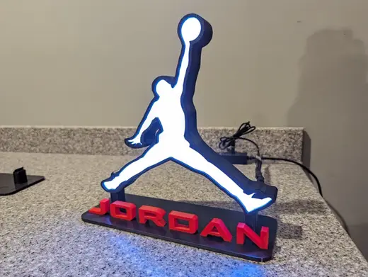 Air Jordan Jumpman Lightbox with 3D Faceplate