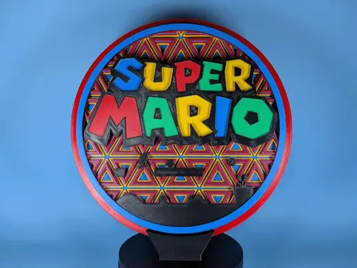 Super Mario Mosaic (5 Colours)