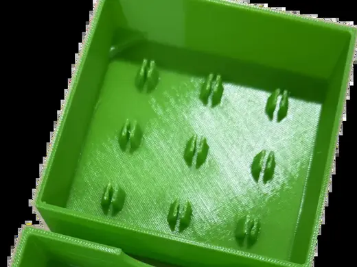3/9 Sample SEM Ø25.4mm (1 inch) Stub Container Box