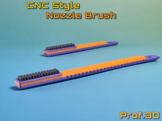 CNC Style Nozzle Brush ⧸ Clean The Nozzle Already