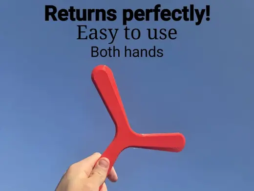 Classic Returning Boomerang | RETURNING