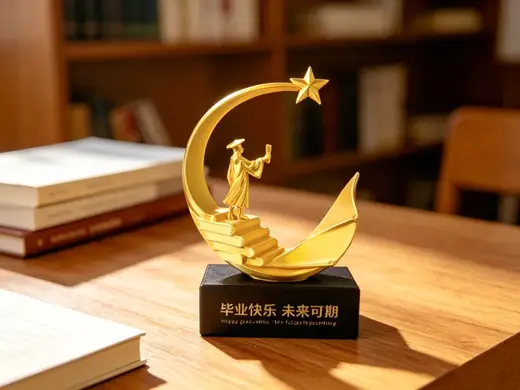 《摘星赴月》毕业艺术摆件