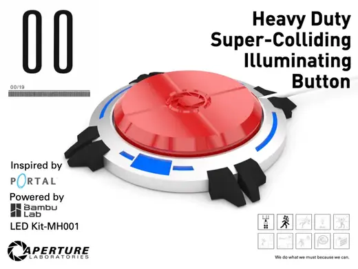 Super-Colliding Super Button Light - Portal