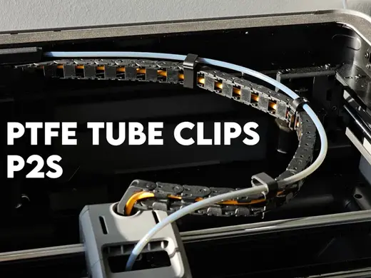 PTFE tube clips