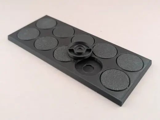 2x5 Movement Tray for 25mm Round Bases