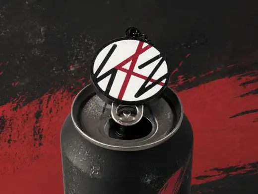 Stray Kids Logo Can Opener/Nail Saver Keychain