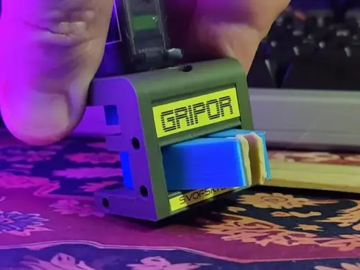 GRIPOR: a robotic gripper (pliers type)