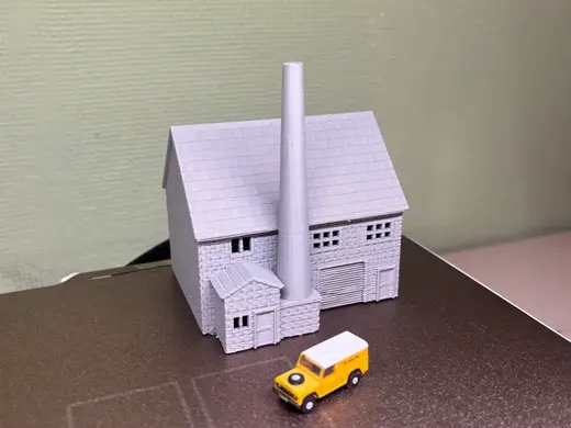 N Scale / N Gauge Small Factory (Model Railway)