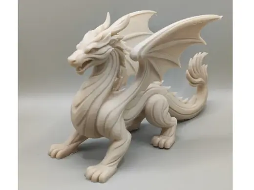 Dragon abstract sculptural
