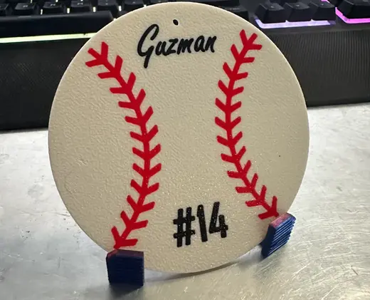 Baseball Ornament