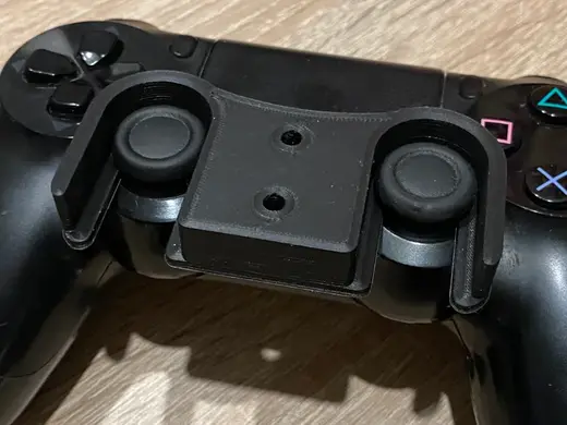 PS4 controller under desk holder - Playstation