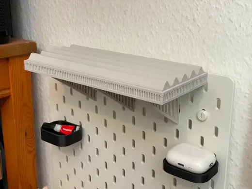 Moku - Skadis Base Rail Tray - Parametric