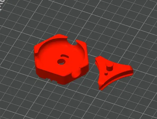 Remix of Hextraction Flip-Flop Tile (Hardwareless)