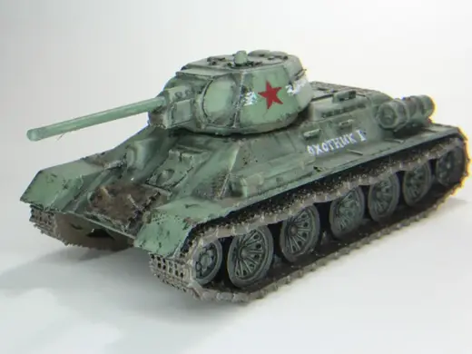 Soviet T34/76 tank 1:56 scale (28mm)