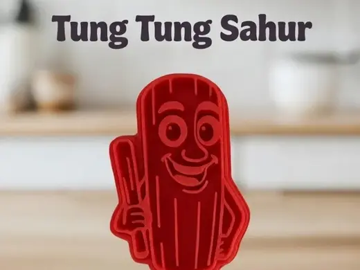 Cortador galletas Tung Tung Sahur