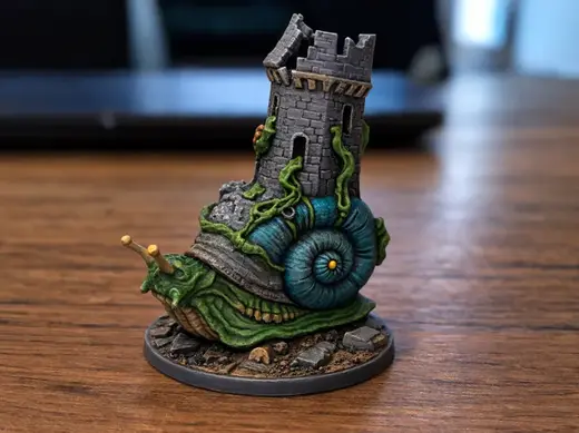 Snail Colossus – Living Siege Monster