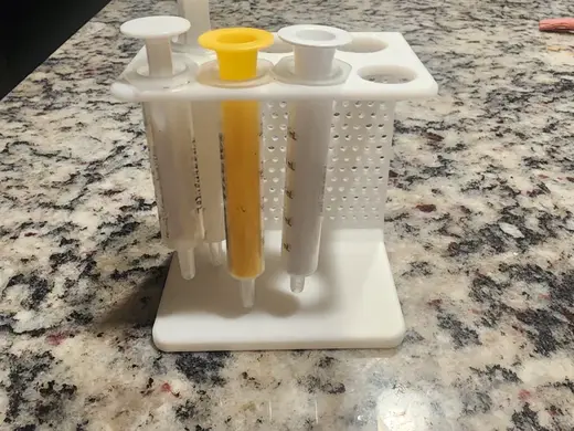 syringe holder for medicine