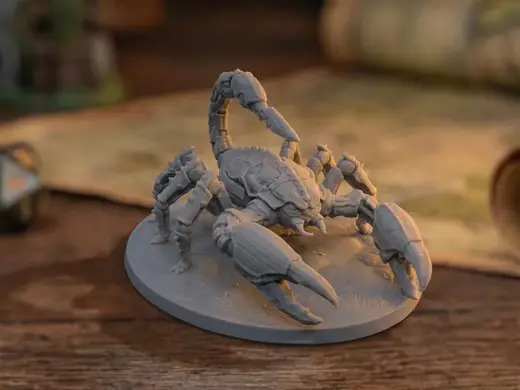Mechanical Bone Scorpion - Desert Tomb Series 70mm