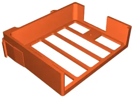 Mikrotik hEX S router DIN rail mount