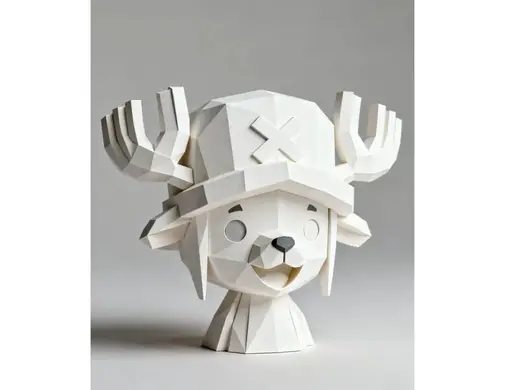 Low Poly One Piece Chopper - Reindeer Pirate Anime