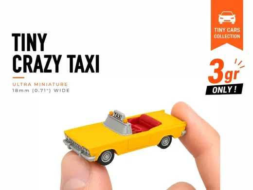 Tiny Crazy Taxi - Mini Cars Series
