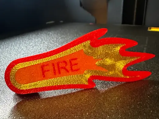 Shoe Charm-> MY CROC IS ON FIRE 30min