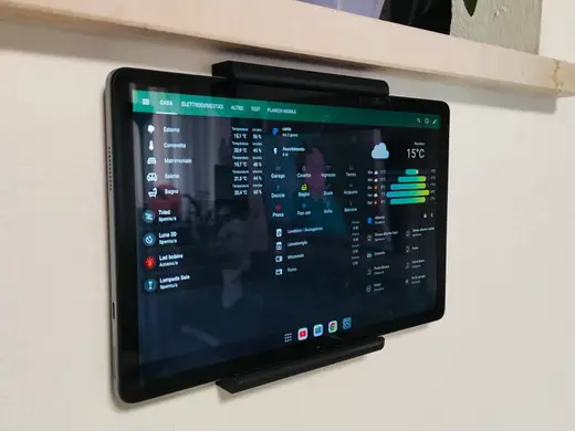 Wall-Mounted Tablet Holder 8" and 11"