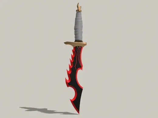Knight Killer dagger from Solo Leveling anime