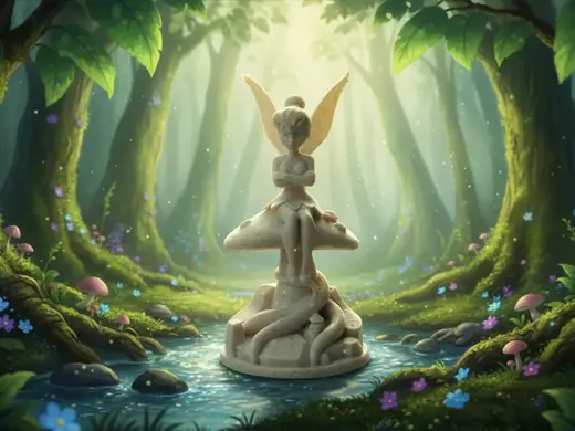 Statuetta Fata Trilly - Edizione Bosco Incantato