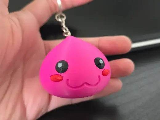 Ragnarok Online Poring Keychain