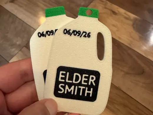 Customizable Missionary Ornament and Keychain