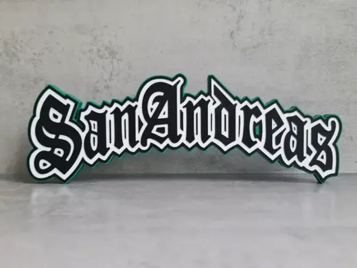 GTA San Andreas Logo / Sign
