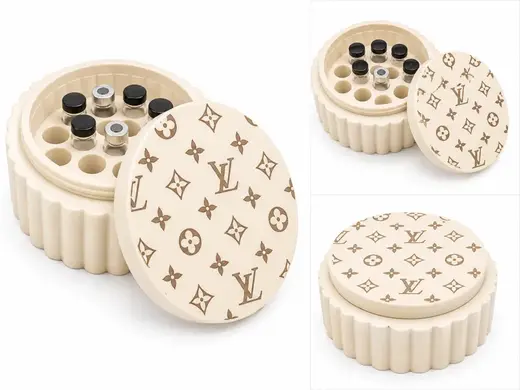 3mL Vial Case with 19 Slots LV print