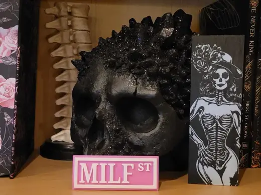 Bookshelf Sign - MILF (Multi. Options)