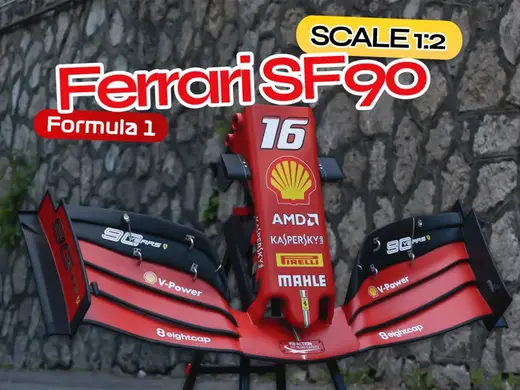 FERRARI F1 SF90 - MONZA 2019 - NAUSELLO ALERON