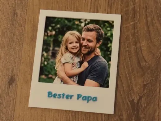 Polaroid Rahmen für den besten Papa