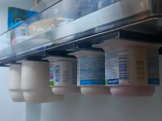 Under-Shelf Yogurt Holder for Refrigerator