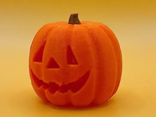 Carved Pumpkin Halloween Miniature